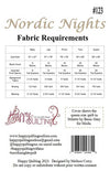 Nordic Nights Quilt Pattern - HQ 123