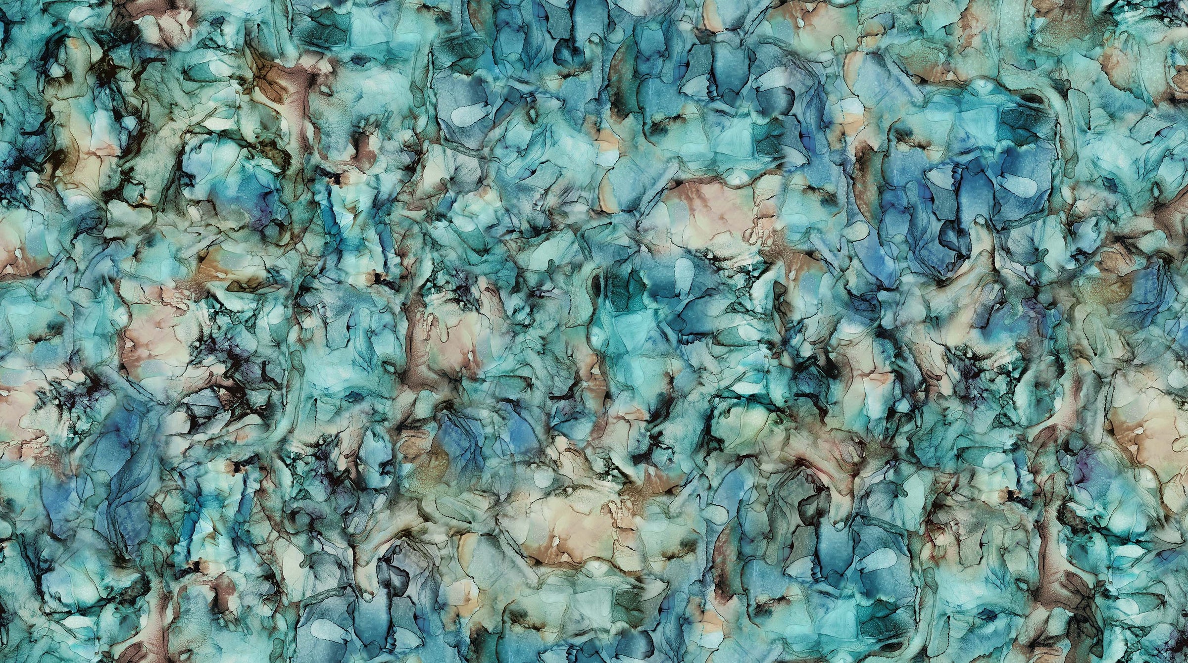 Northern Peaks Quilt Fabric - Multicolor Texture in Pine Green/Multi - DP25175-74