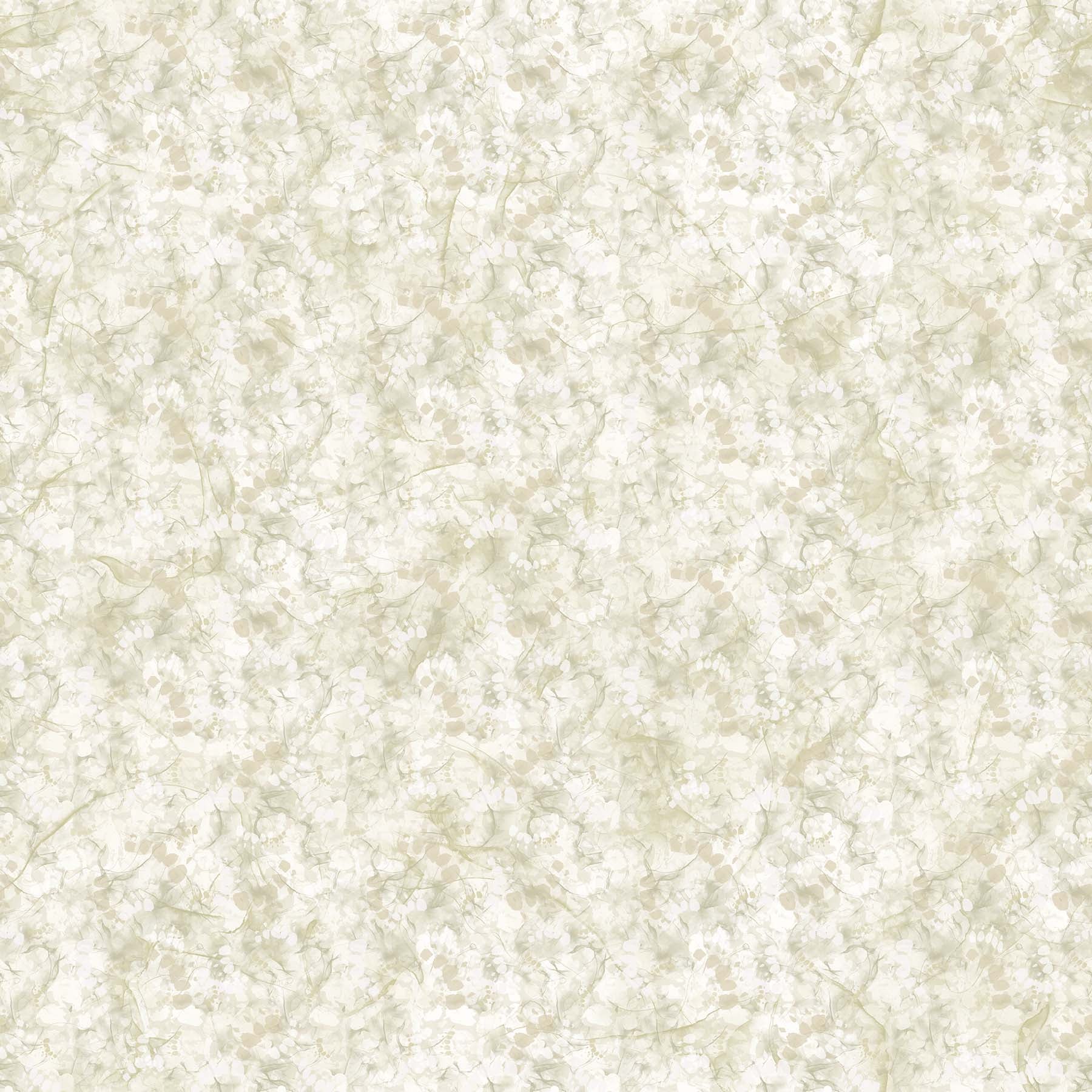Northern Peaks Quilt Fabric - Paw Print in Cream - DP25173-12