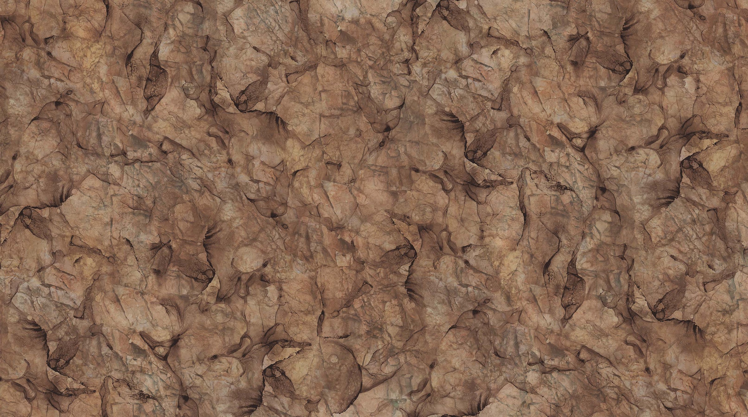 Northern Peaks Quilt Fabric - Rock Face in Light Brown - DP25172-36