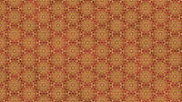 O Christmas Tree Shimmer Quilt Fabric - Medallions in Red Multi - 28959M-24