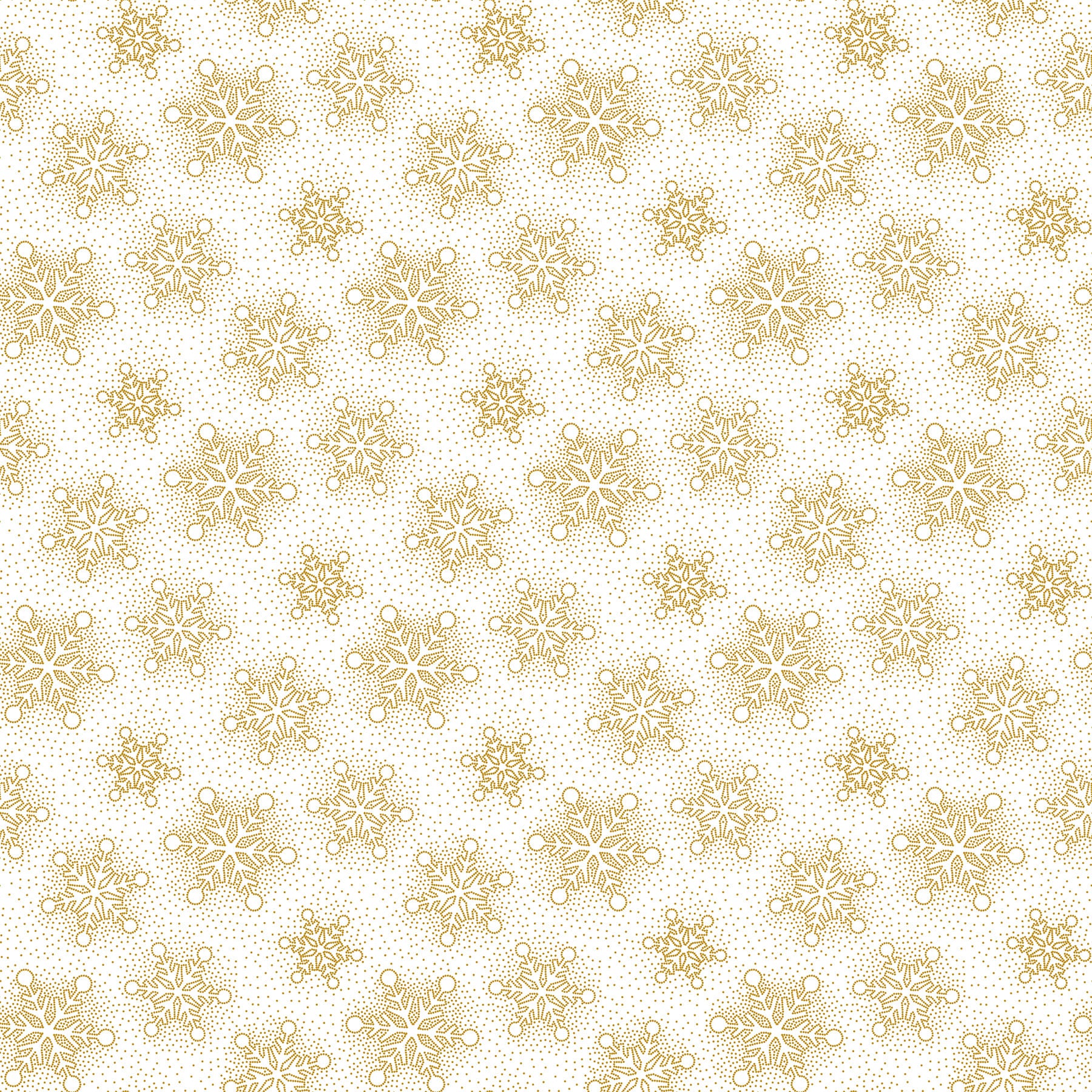 O Christmas Tree Shimmer Quilt Fabric - Snowflakes in White - 28963M-10