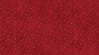 O Christmas Tree Shimmer Quilt Fabric - Stars in Red Multi - 28961M-24