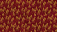 O Christmas Tree Shimmer Quilt Fabric - Snowflake Blocks in Green Multi - 28957M-74