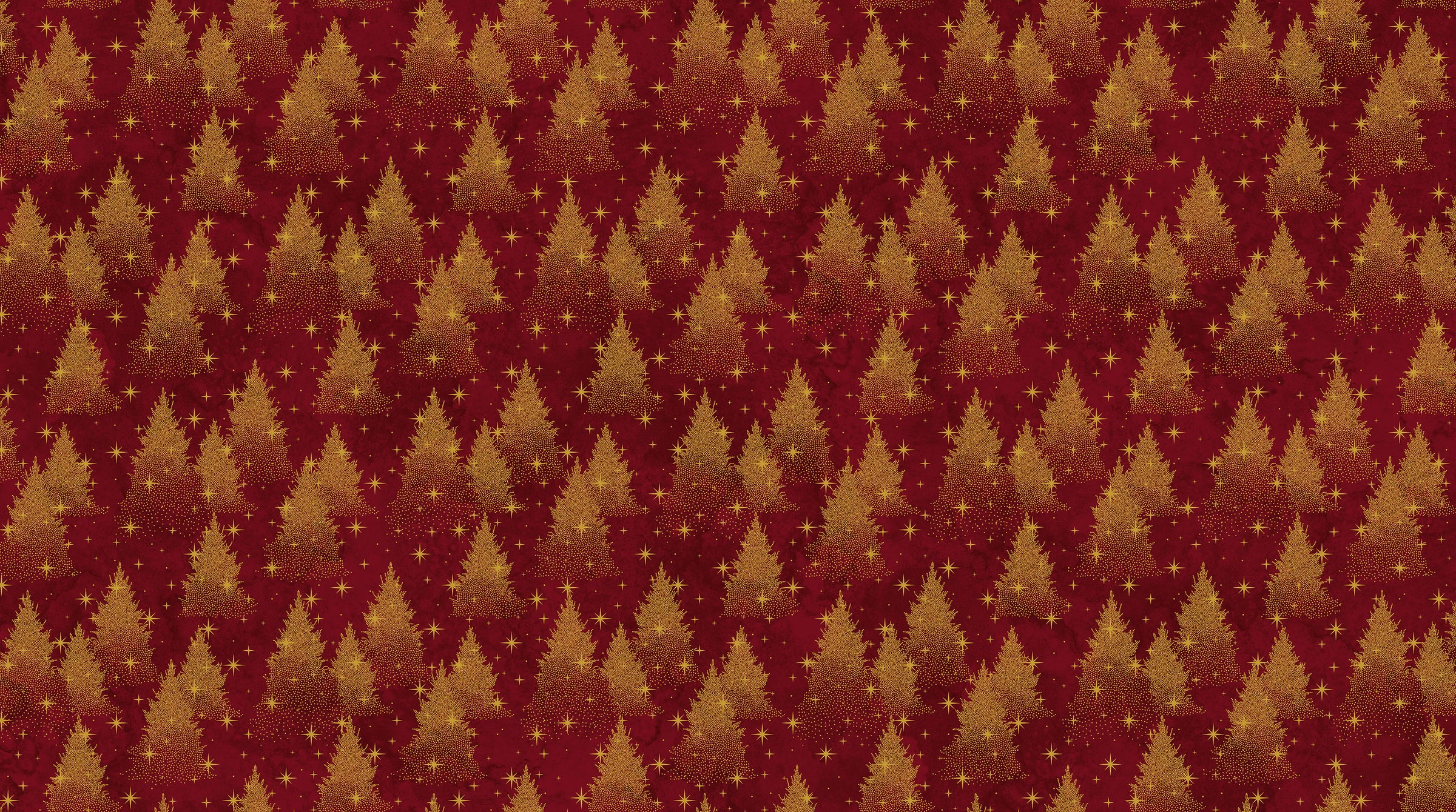 O Christmas Tree Shimmer Quilt Fabric - Snowflake Blocks in Green Multi - 28957M-74