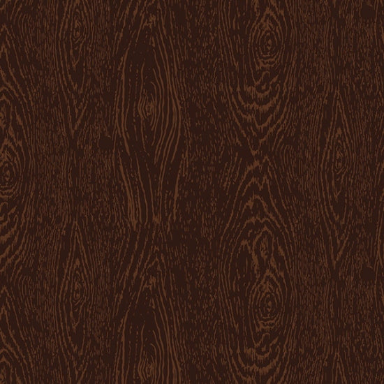Off the Grid Quilt Fabric - 24/7 Grain Woodgrain in Havana Dark Brown - V5183 253-HAVANA
