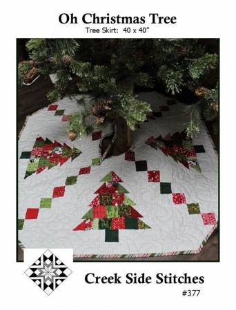 Oh ChristmasTree Skirt Pattern - CSS377