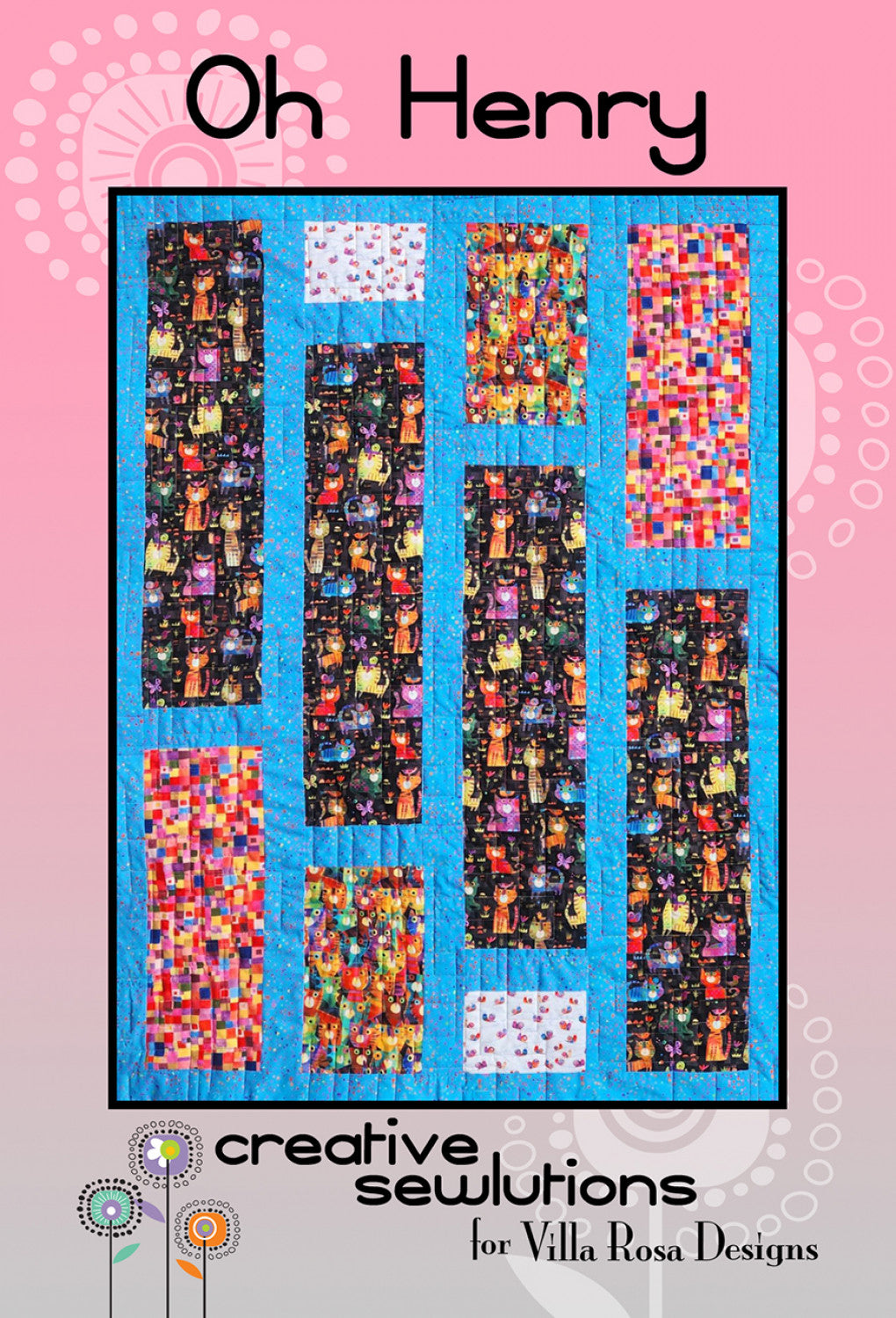 Oh Henry Quilt Pattern by Villa Rosa Designs - VRDCS002