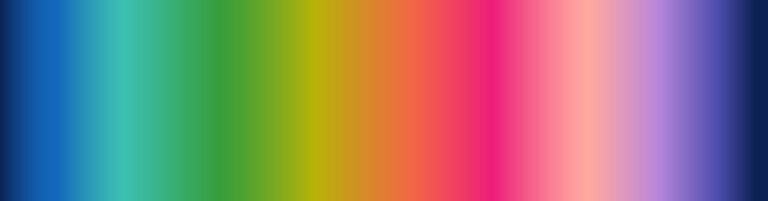 Omnificent Ombres Quilt Fabric - Bright Rainbow Ombre - OM2B