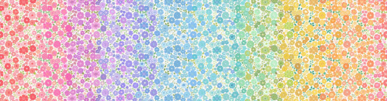 Omnificent Ombres Quilt Fabric - Pastel Boho Blooms Ombre - OM3A