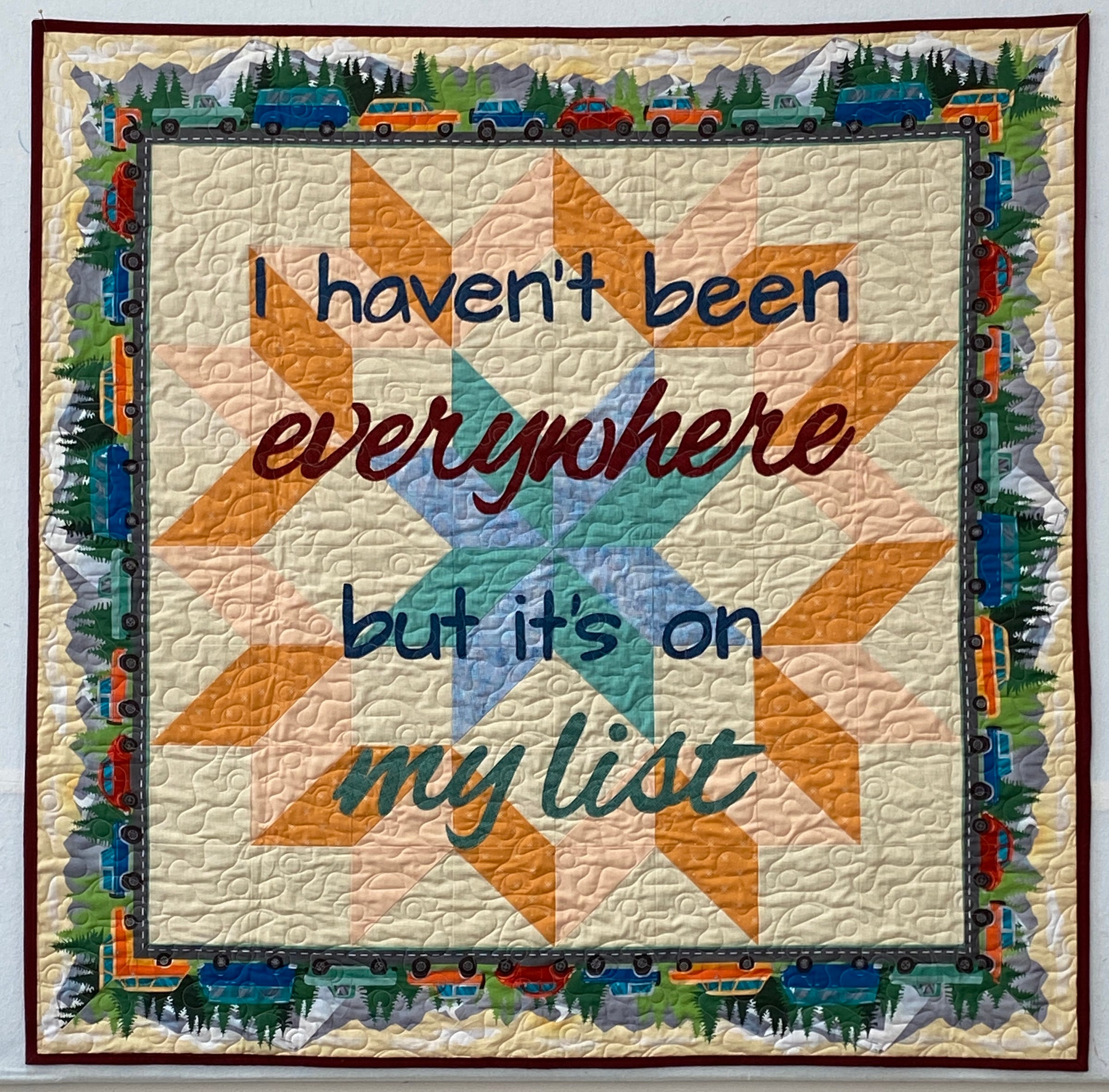 "On My List" Quilt Kit - ACSH 2023