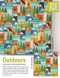 Outdoors Quilt Pattern by Elizabeth Hartman - EH 088