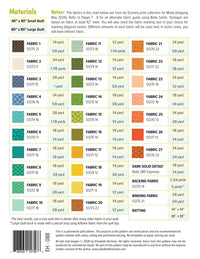 Outdoors Quilt Pattern by Elizabeth Hartman - EH 088