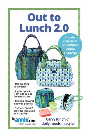 Out to Lunch 2.0 Pattern from By Annie - PBA231-2