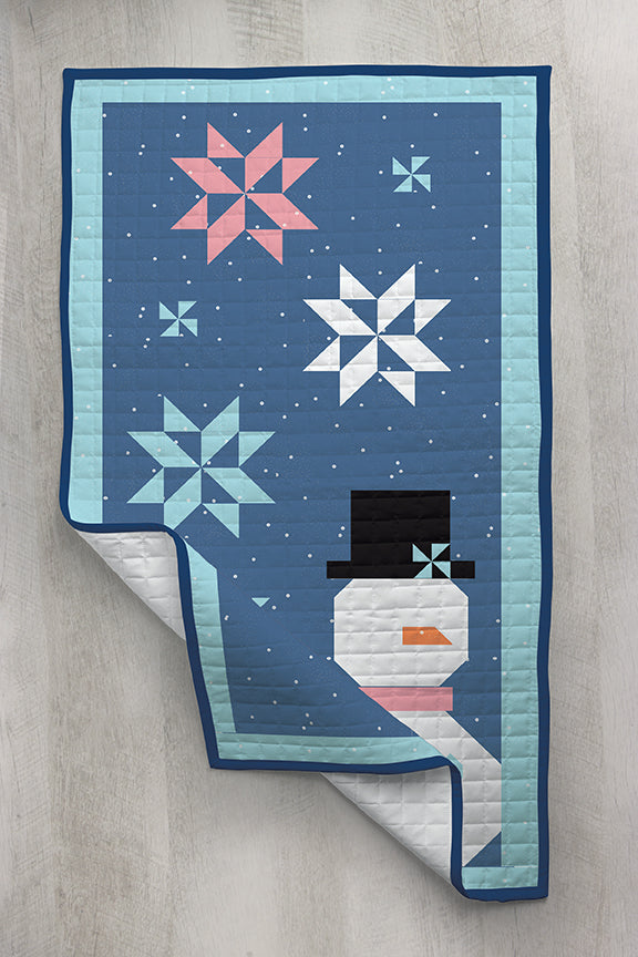 PREORDER - Riley Blake Door Banner Kit of the Month - January - Sweet Snowman