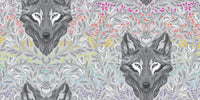 Graywork Wolf of Pink Street in Fog