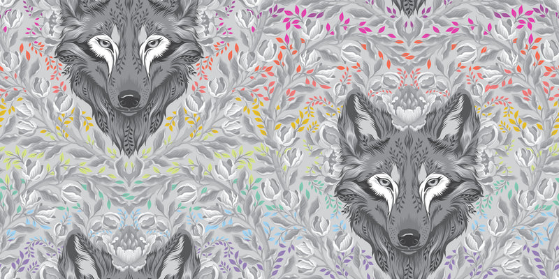 Graywork Wolf of Pink Street in Fog