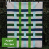 Pacific Northwest Plaid Quilt Pattern from Happy Cloud Creations - HC109