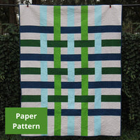 Pacific Northwest Plaid Quilt Pattern from Happy Cloud Creations - HC109