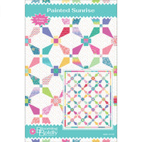 Painted Sunrise Quilt Pattern from Blooming Boldly Designs - BBD-0128