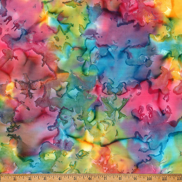 Paint in Prism Hoffman Batik Quilt Fabric - Bali Mottles in Groovy - 839-525 Groovy