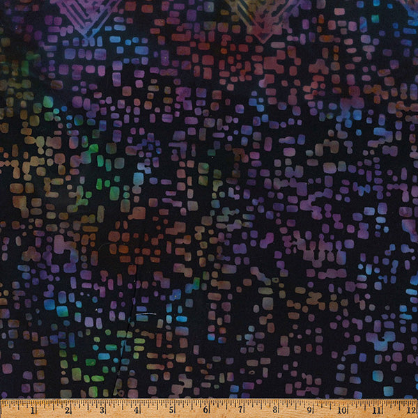 Paint in Prism Hoffman Batik Quilt Fabric - Square Blender in Aurora - X2655-532 Aurora