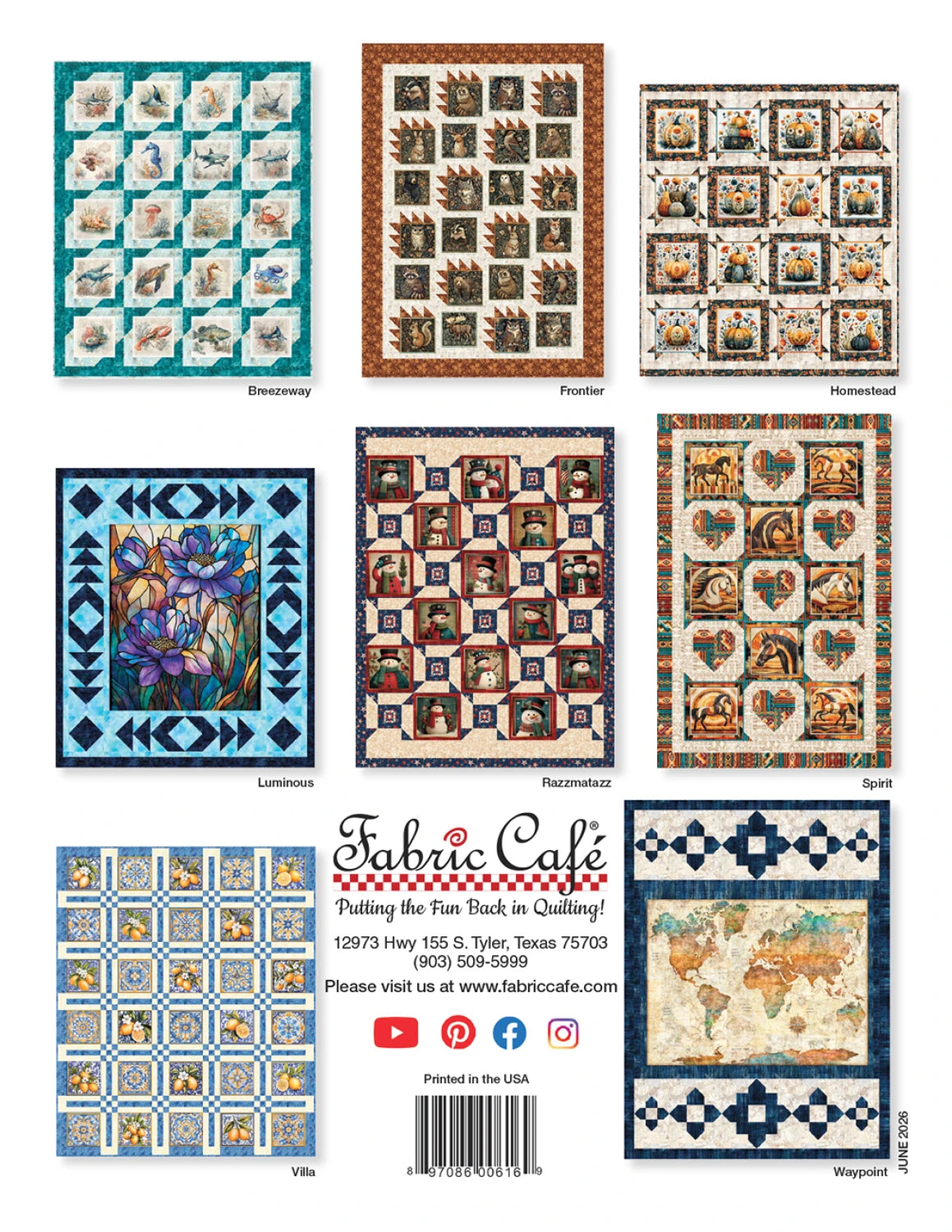 Panel Pizzazz 3-Yard Quilts - FC032643