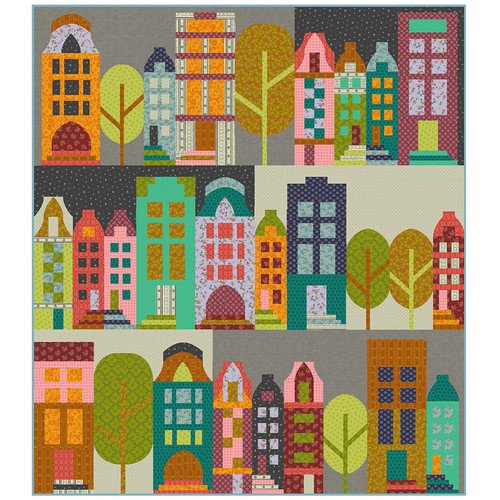 Park Place Quilt Pattern from Sew Kind of Wonderful - 490