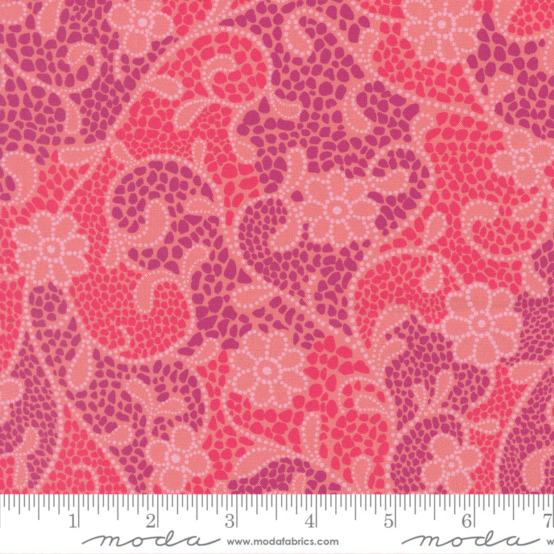 Parlor Quilt Fabric - Good Vibes Only in Rose Pink - 11962 20