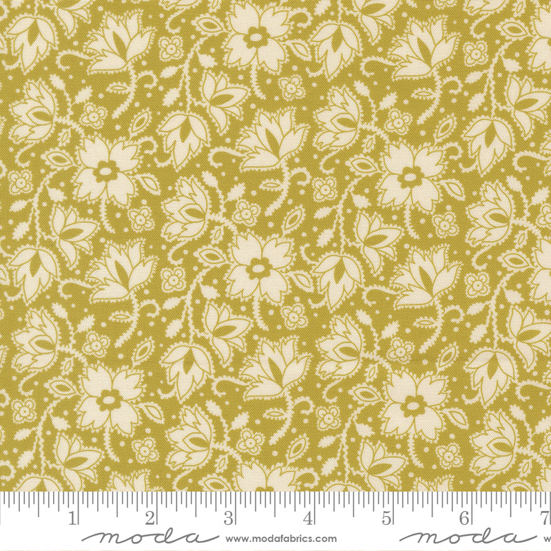 Parlor Quilt Fabric - Soul Shine in Pesto Green - 11963 17
