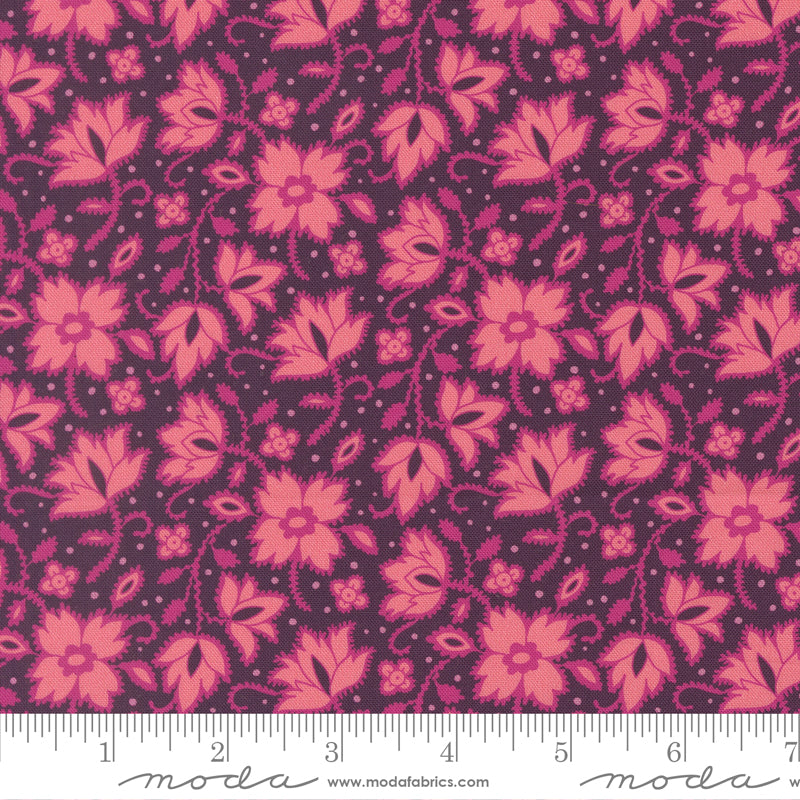 Parlor Quilt Fabric - Soul Shine in Plum Purple/Pink - 11963 26