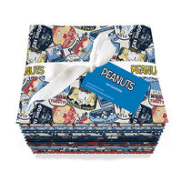 Peanuts Frosty Friends Christmas Quilt Fabric - 13 piece Fat Quarter Bundle - FQ2PEANUTS13-10