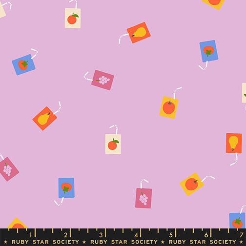Persimmon Quilt Fabric by Ruby Star Society - Joosie Joose in Macaron Purple - RS1122 13