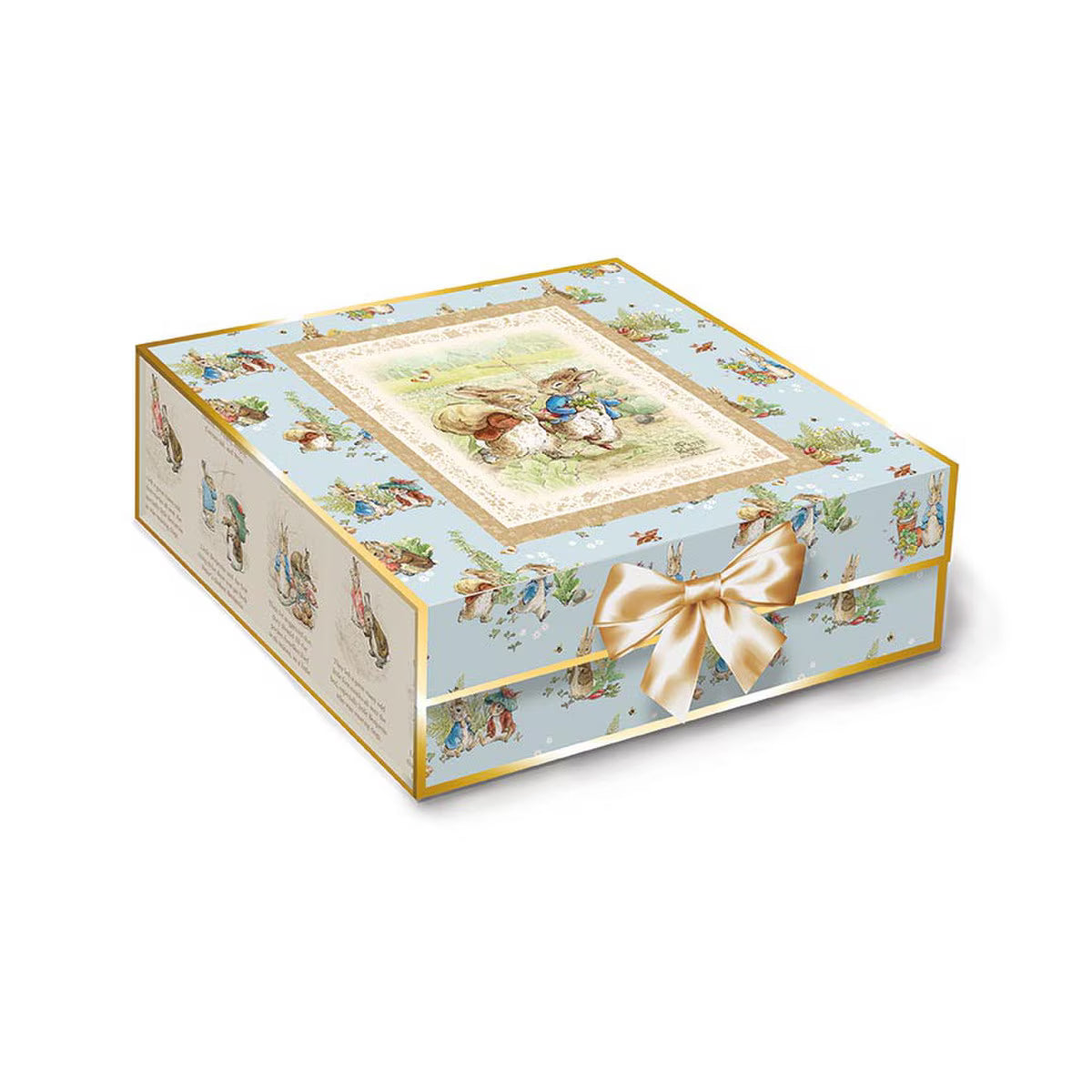 Peter's Garden Adventure Quilt - featuring Peter Rabbit and Benjamin Bunny KT-17250