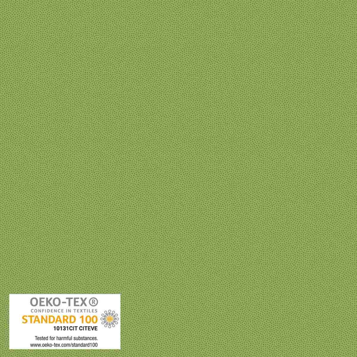 Petits Points Quilt Fabric - Green Dots - 4511-331