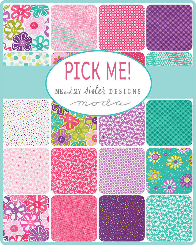 Pick Me Quilt Fabric - Charm Pack - set or 42 5" Squares - 22490PP