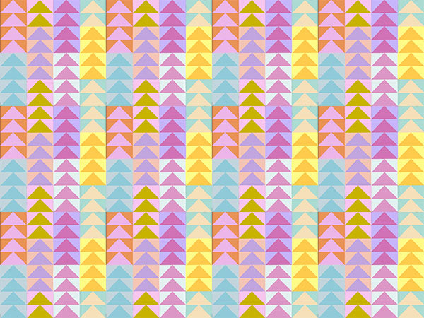 Piecework Quilt Fabric by Anna Maria Parry - Flying Geese in Softly - AMT110-20V