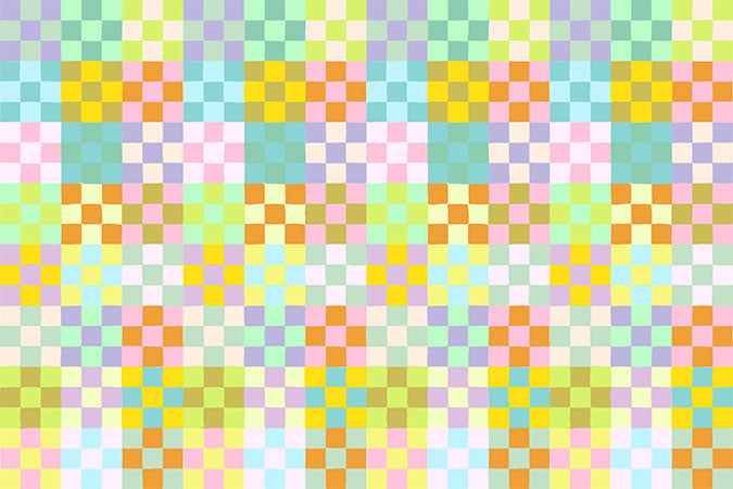 Piecework Quilt Fabric by Anna Maria Parry - Nine Patch in Powder - AMT114-71V