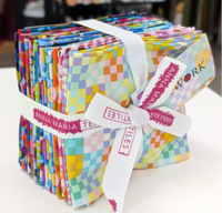 Piecework Quilt Fabric by Anna Maria Parry - 18 piece Fat Quarter Bundle - FQPIECE18-10