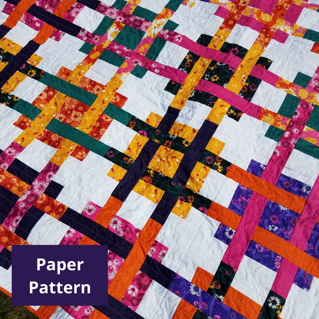 Plaid 'N Perky Quilt Pattern from Happy Cloud Creations - HC124