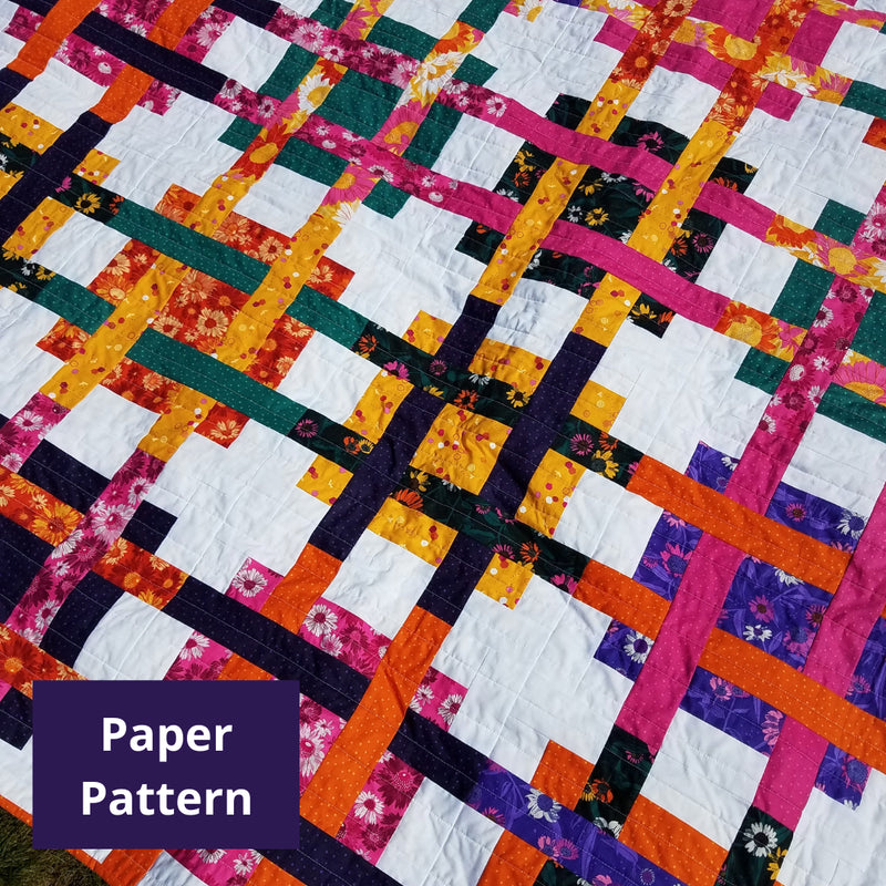 Plaid 'N Perky Quilt Pattern from Happy Cloud Creations - HC124