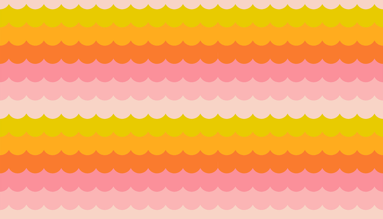 Poolside Too Quilt Fabric by Ruby Star Society - Umbrella Scallops in Balmy Yellow/Orange - RS5199 11
