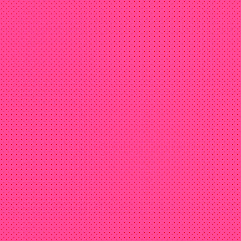 Pop Sugar Quilt Fabric - Lottie Dot in Raspberry Pink - 92058-22
