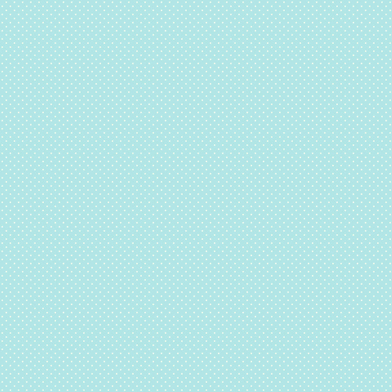 Pop Sugar Quilt Fabric - Lottie Dot in Sky Blue - 92058-40