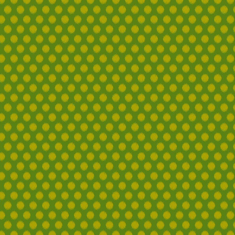 Pop Sugar Quilt Fabric - Top Dot in Green - 92060-70