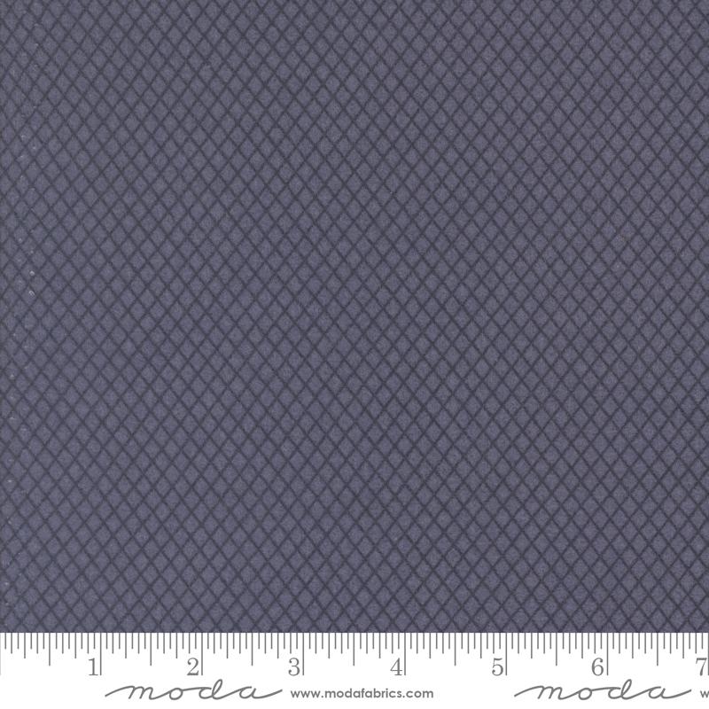Prairie Gatherings Flannel Quilt Fabric - Wire Mesh in Indigo Blue - 100% COTTON FLANNEL - 49316 16F