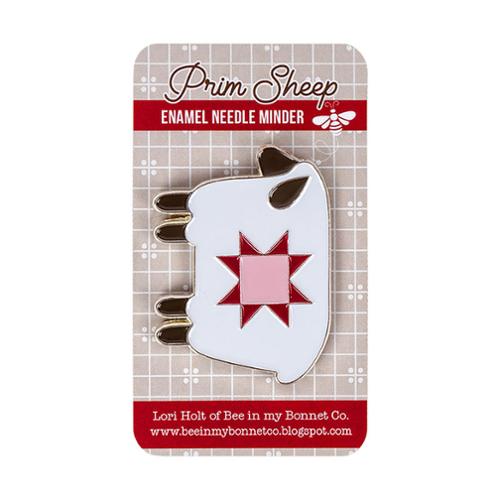 Prim Sheep Enamel Needle Minder from It's Sew Emma - ISE 806