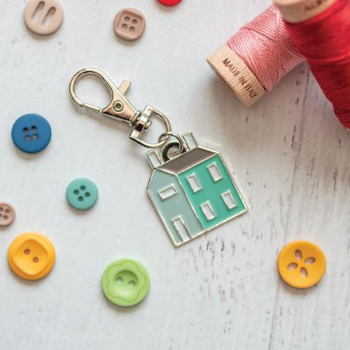 Prim Village Enamel Charm - ISE 839