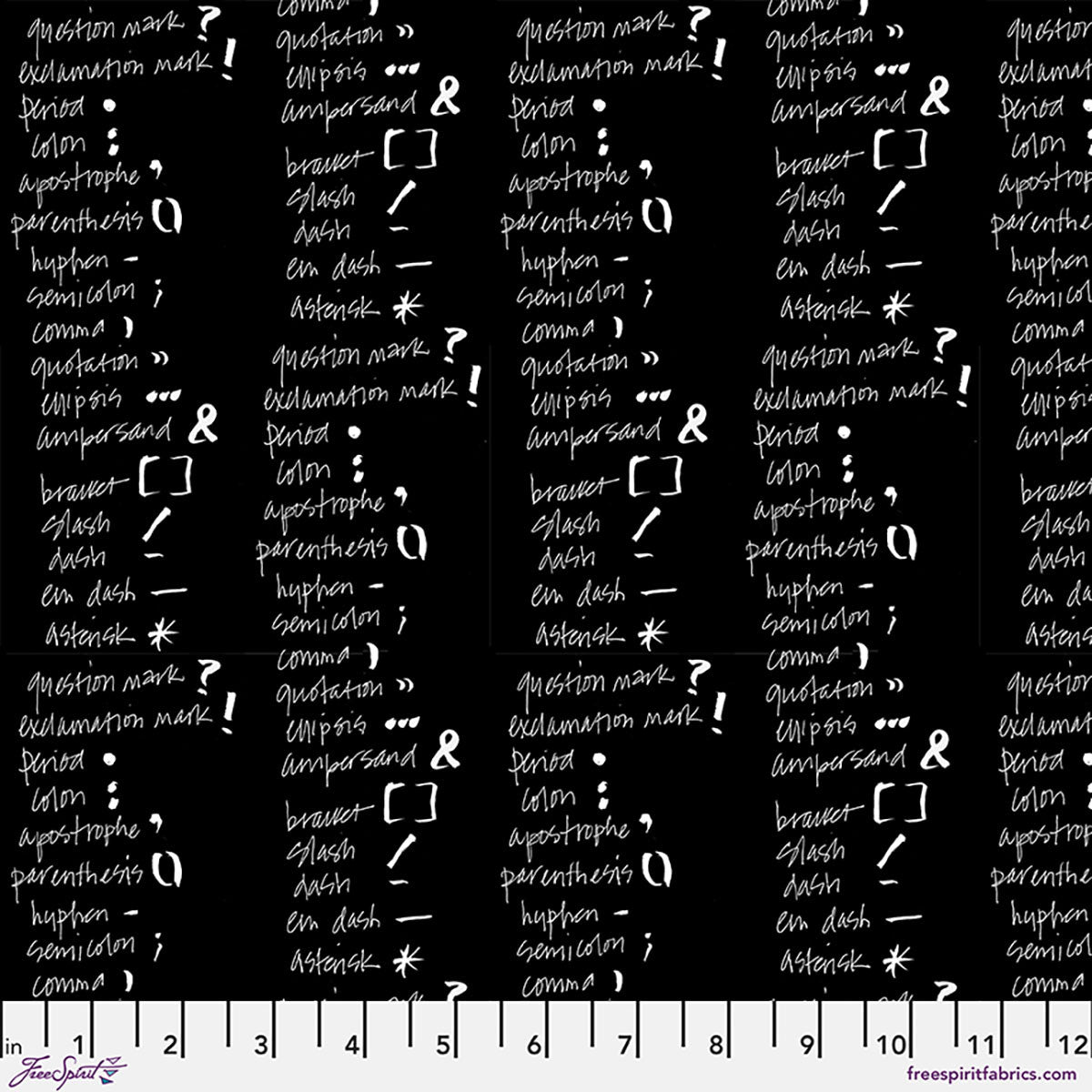 Punct Quilt Fabric - Reference in Averi Black - PWEB093.AVERI