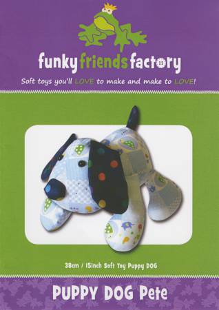 Puppy Dog Pete Stuffed Animal Quilt Pattern - FF4477
